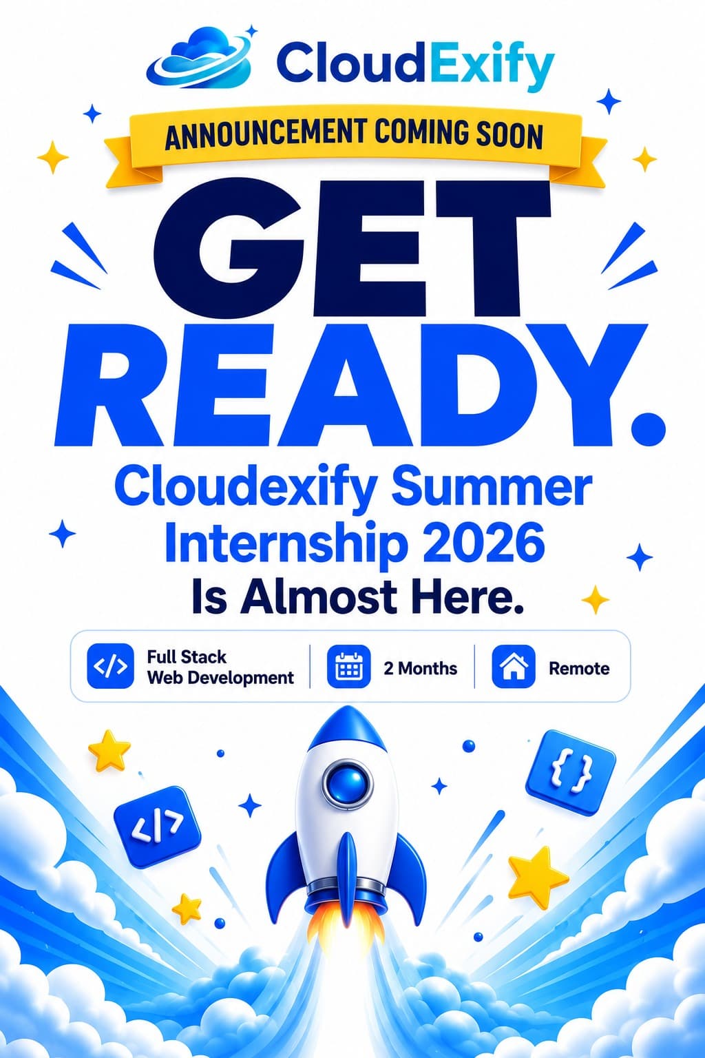 Get ready with Cloudexify internship